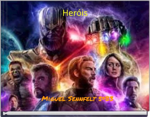 Front cover of 'Heróis' 