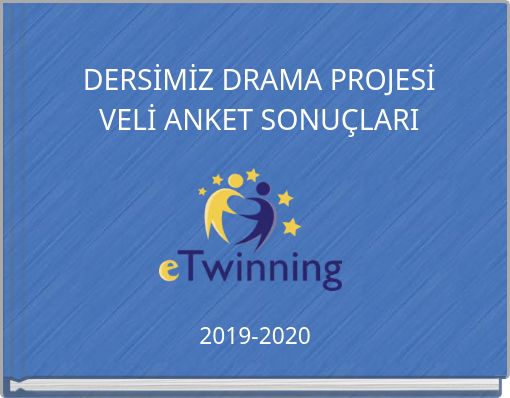 Book Cover for: DERSİMİZ DRAMA PROJESİ VELİ ANKET SONUÇLARI