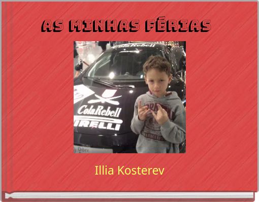 Front cover of 'As minhas férias' 