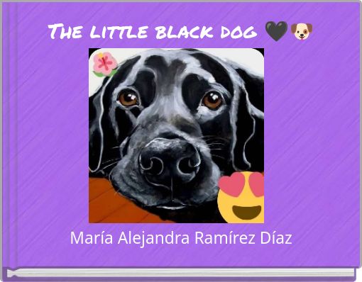 Front cover of 'The little black dog ' 