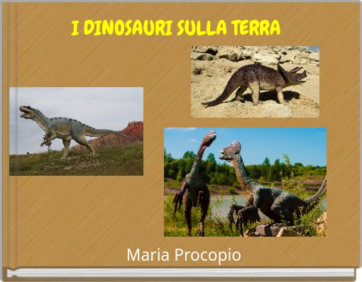 Book Cover for: I DINOSAURI SULLA TERRA