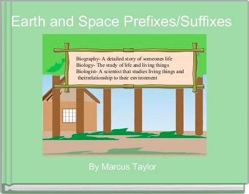 Earth and Space Prefixes/Suffixes 