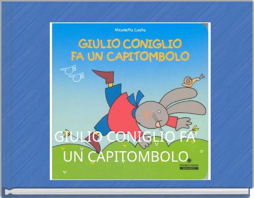 GIULIO CONIGLIO FA' UN CAPITOMBOLO