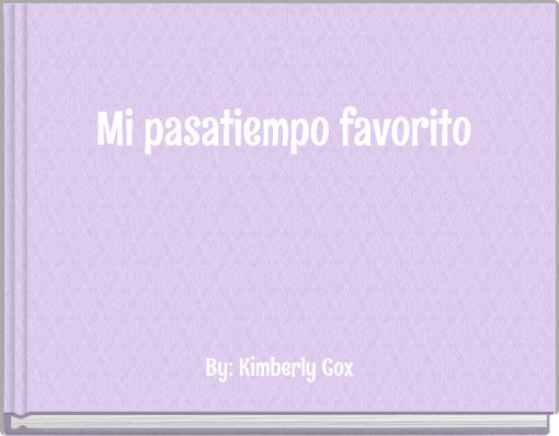 Mi pasatiempo favorito