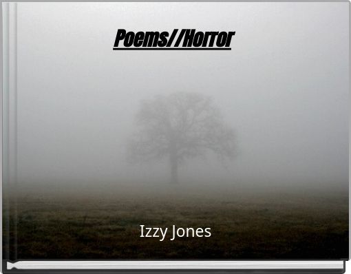 Front cover of 'Poems//Horror' 