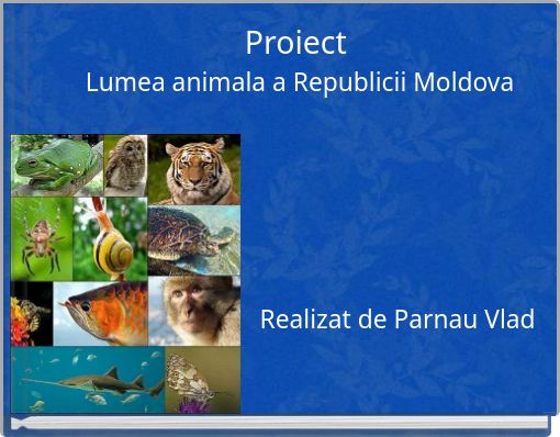 Proiect Lumea animala a Republicii Moldova