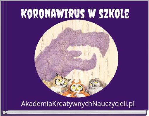 Front cover of 'Koronawirus w szkole' 