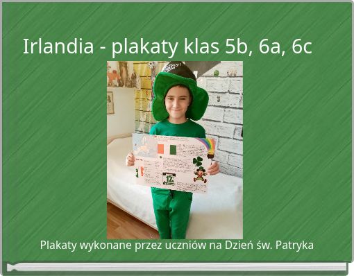 Irlandia - plakaty klas 5b, 6a, 6c