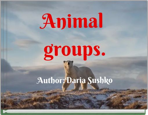 Animal groups. Author:Daria Sushko