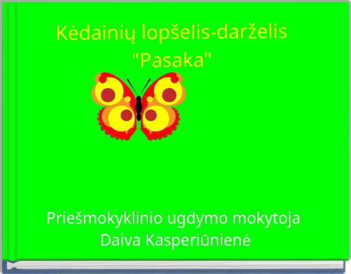 Front cover of 'Kėdainių lopšelis-darželis 