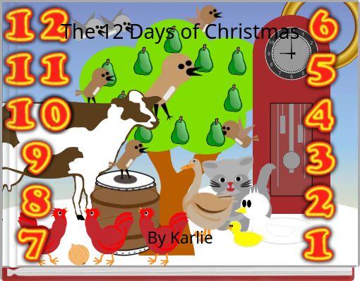 Front cover of 'The 12 Days of Christmas' 