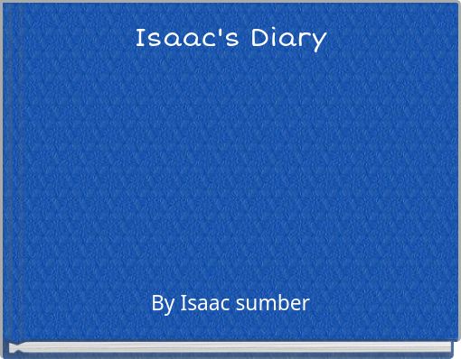 Front cover of 'Isaac's Diary' 