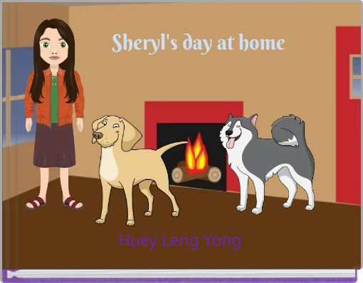 Front cover of 'Sheryl's day at home' 