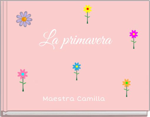Front cover of 'La primavera' 