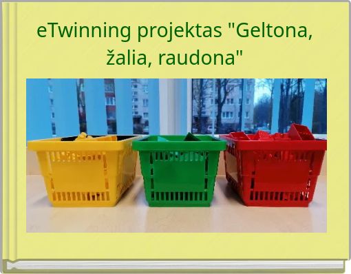 Front cover of 'eTwinning projektas 