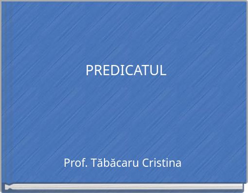 PREDICATUL