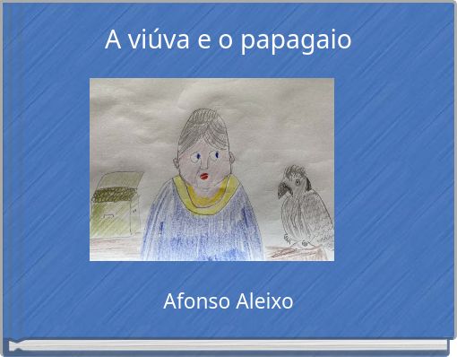 Book Cover for: A viúva e o papagaio