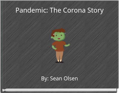 Front cover of 'Pandemic: The Corona Story' 