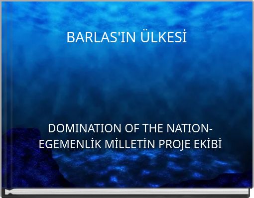 Front cover of 'BARLAS'IN ÜLKESİ' 