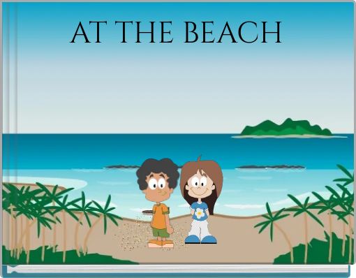 Front cover of 'AT THE BEACH' 