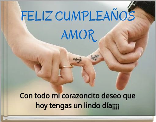 Front cover of 'FELIZ CUMPLEAÑOS AMOR' 