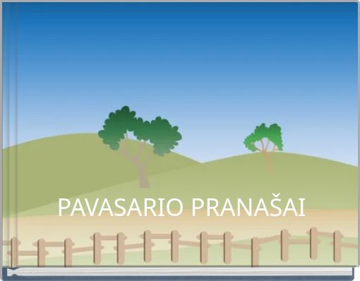 Book Cover for: PAVASARIO PRANAŠAI