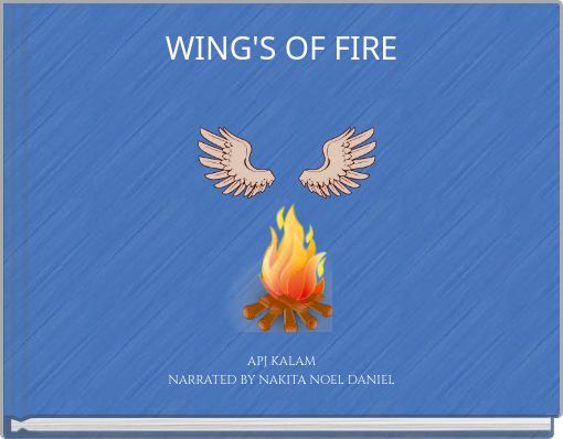 Front cover of 'WING'S OF FIRE' 
