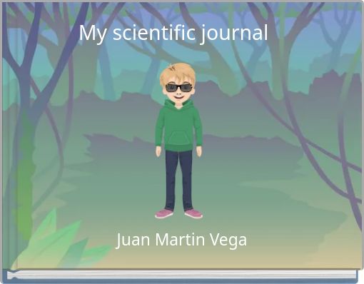 Front cover of 'My scientific journal' 