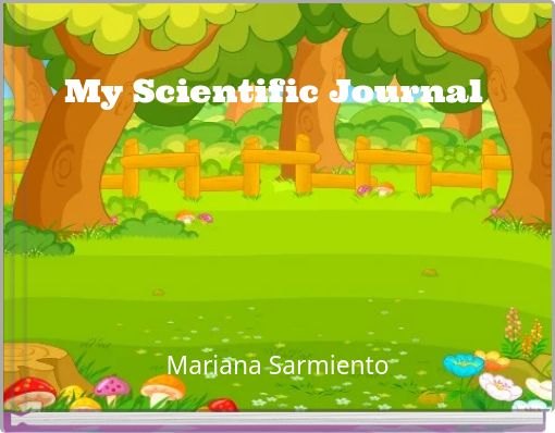 Front cover of 'My Scientific Journal' 