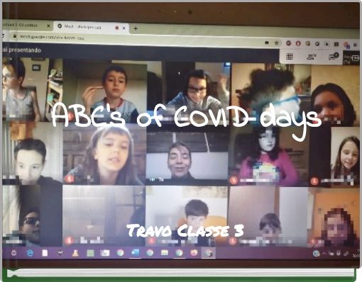 Front cover of 'ABC's of COVID days' 