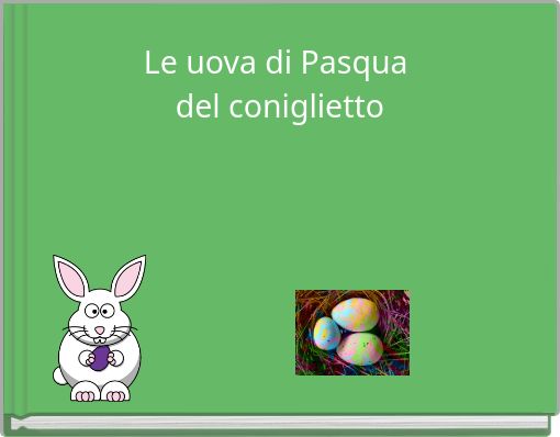 Le uova di Pasqua del coniglietto
