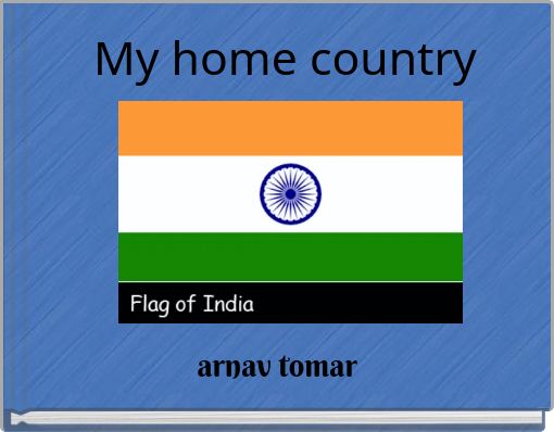 Front cover of 'My home country' 