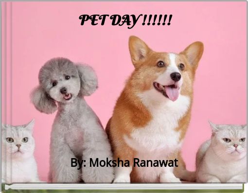 Front cover of 'PET DAY !!!!!!' 