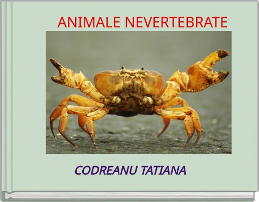 Book Cover for: ANIMALE NEVERTEBRATE