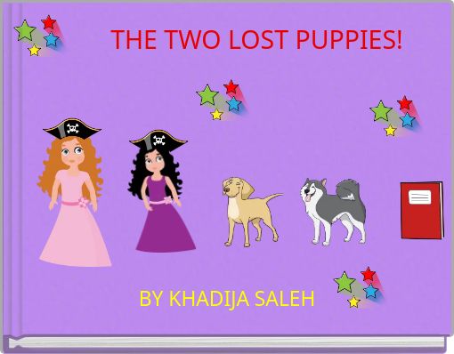 Front cover of 'THE TWO LOST PUPPIES!' 