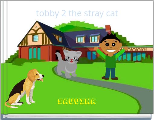 Front cover of 'tobby 2 the stray cat' 