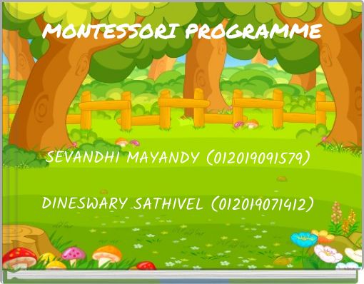 MONTESSORI PROGRAMME
