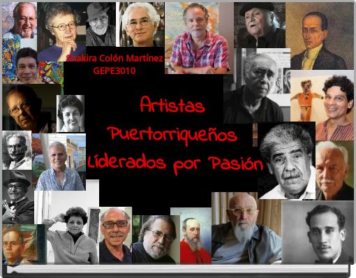 Front cover of 'Artistas Puertorriqueños Líderados por Pasión' 