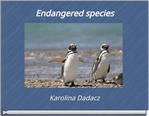 Front cover of 'Endangered species' 