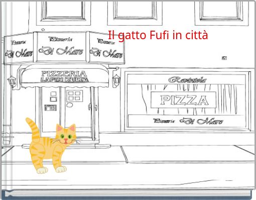 Il gatto Fufi in città