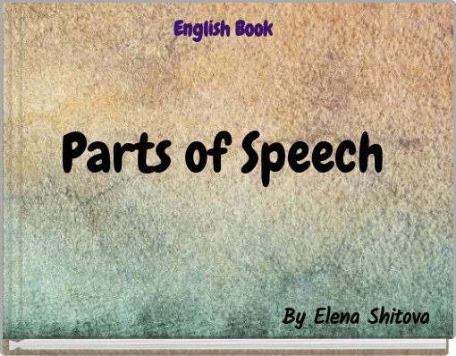 English Book Parts of Speech