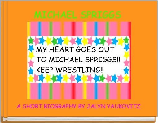 Front cover of 'MICHAEL SPRIGGS ' 