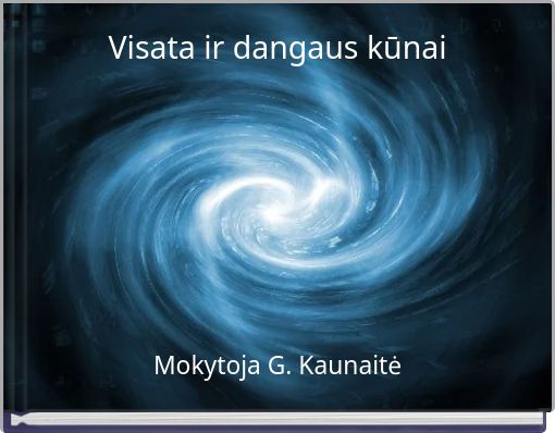Front cover of 'Visata ir dangaus kūnai' 