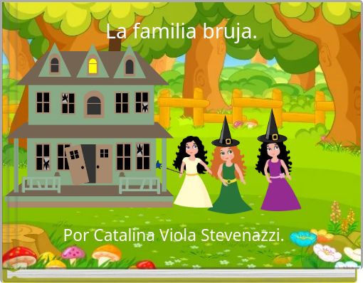 Front cover of 'La familia bruja.' 