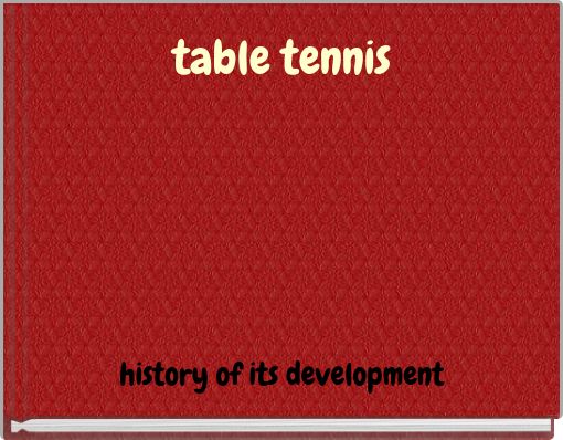 table tennis
