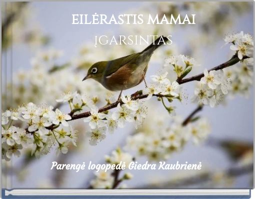 eilėraštis mamai įgarsintas