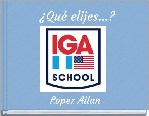 Front cover of '¿Qué elijes...?' 