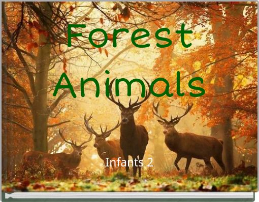 Front cover of 'Forest Animals' 