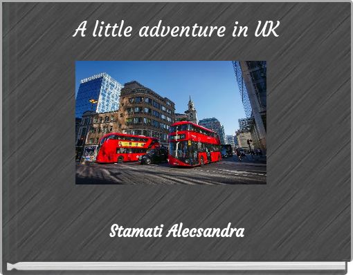 Front cover of 'A little adventure in UK' 