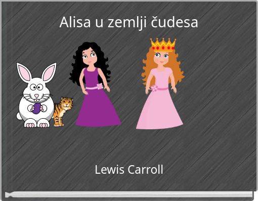 Front cover of 'Alisa u zemlji čudesa' 